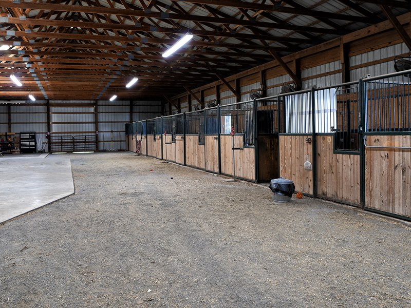 Horse Stable at Red Horse Farm