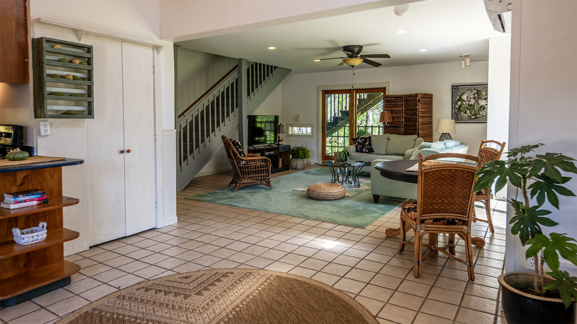 Living room in Scottsville VA home