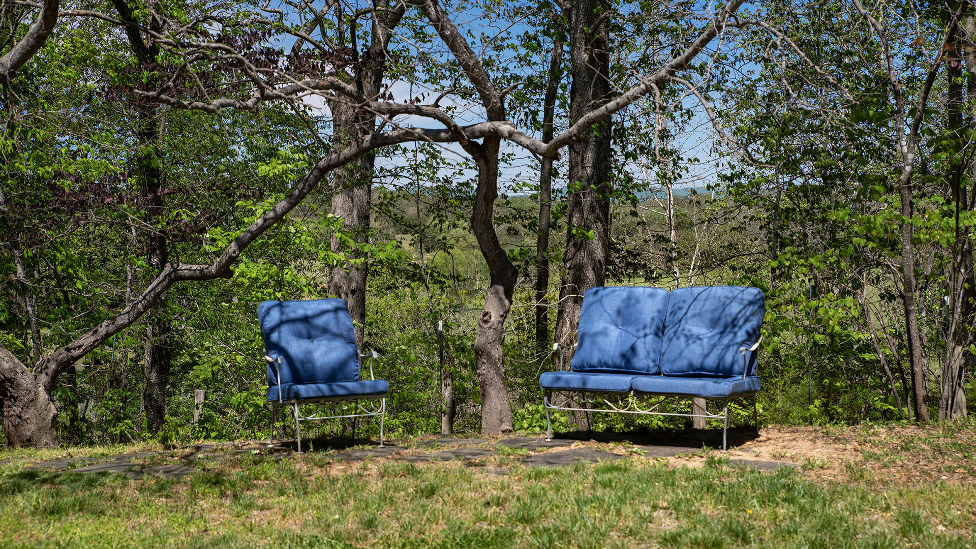 Mountain views from Scottsville VA home