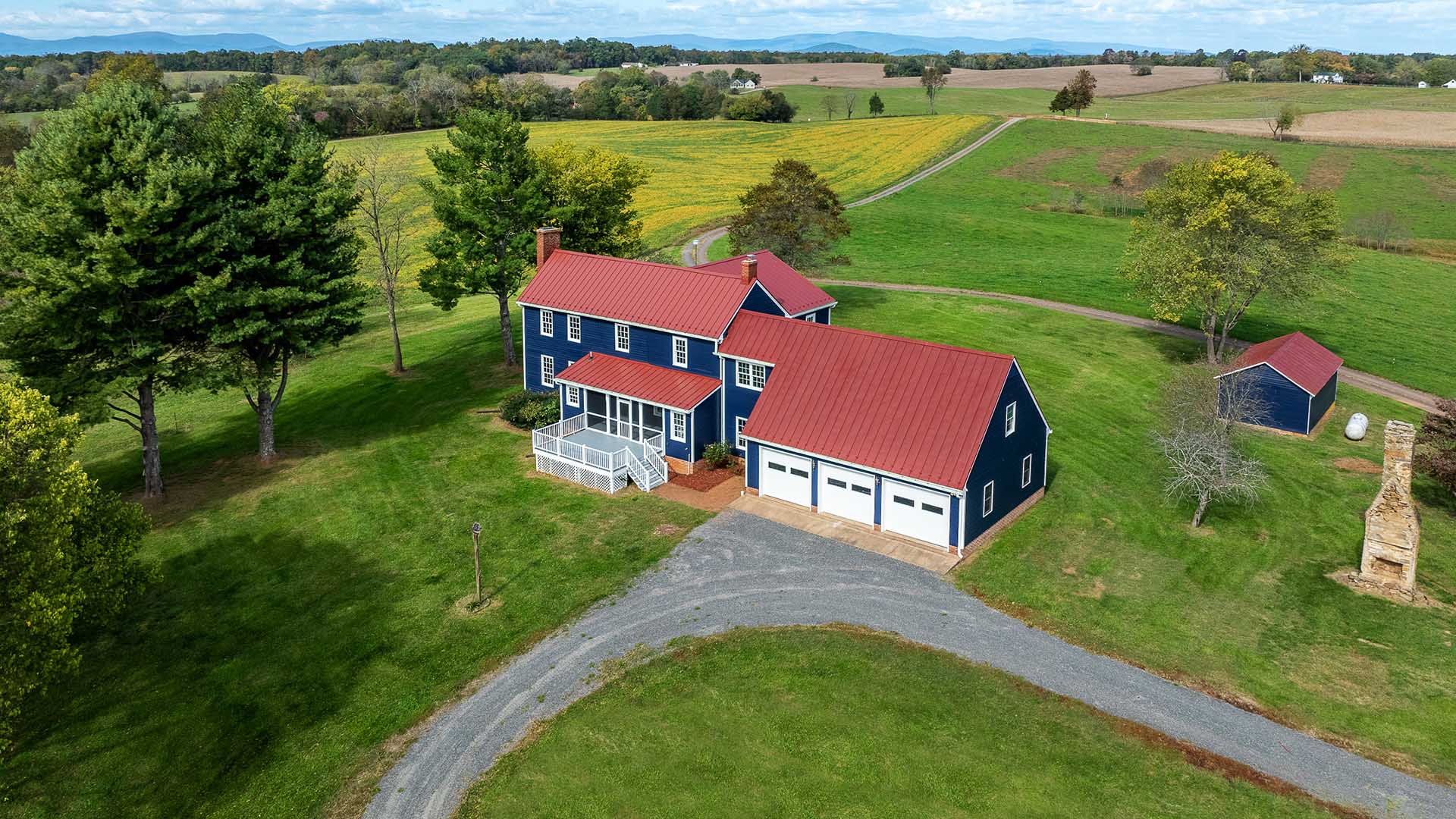  Beautiful Virginia Farm and Historic Home for sale in Culpeper County VA