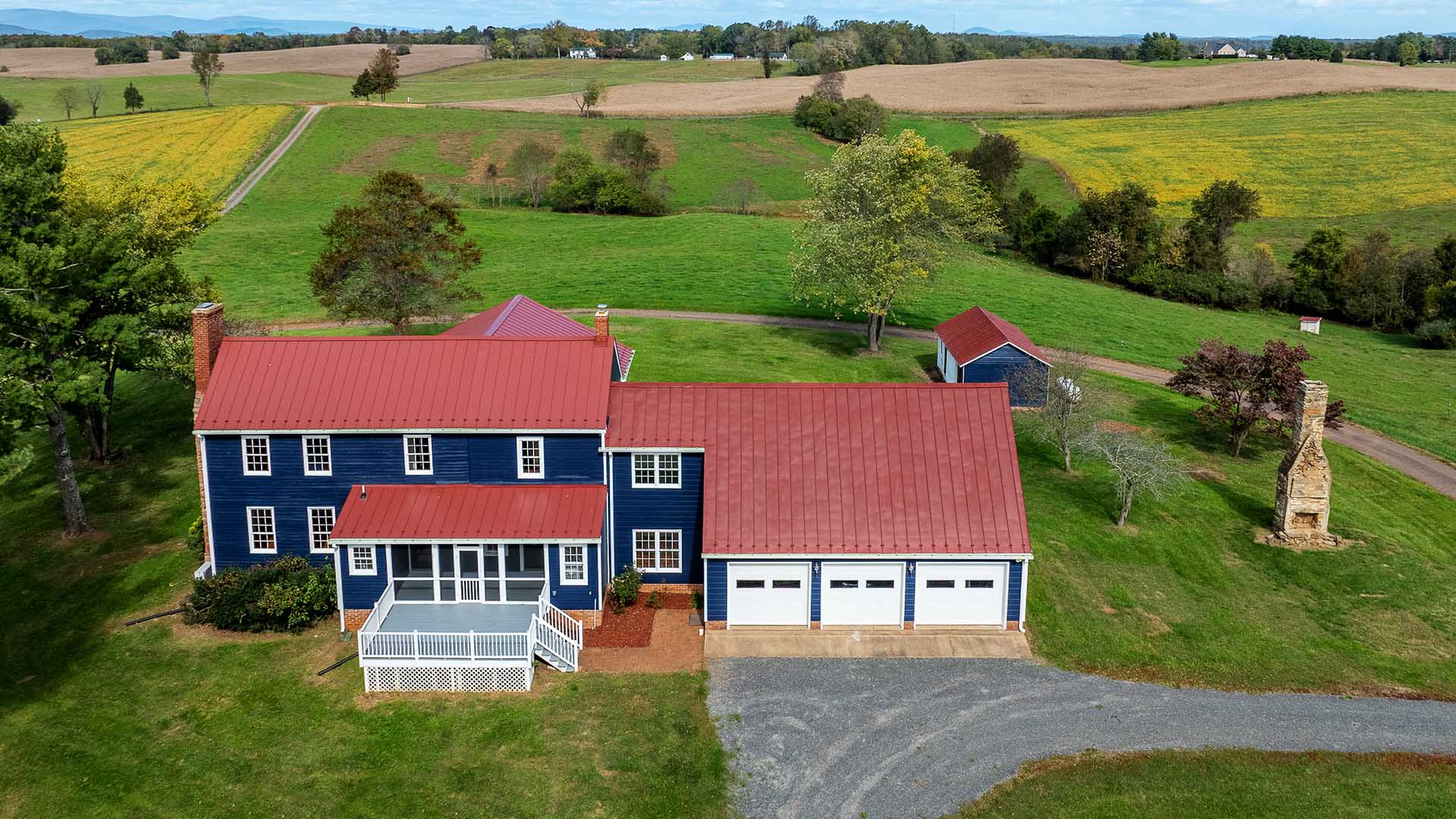  Beautiful Virginia Farm and Historic Home for sale in Culpeper County VA