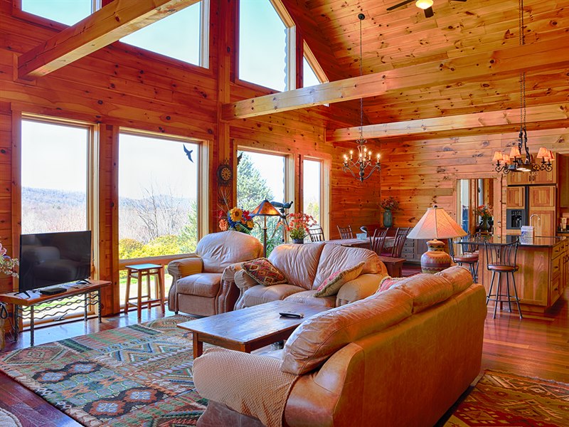 Madison County Va Log Home For Sale