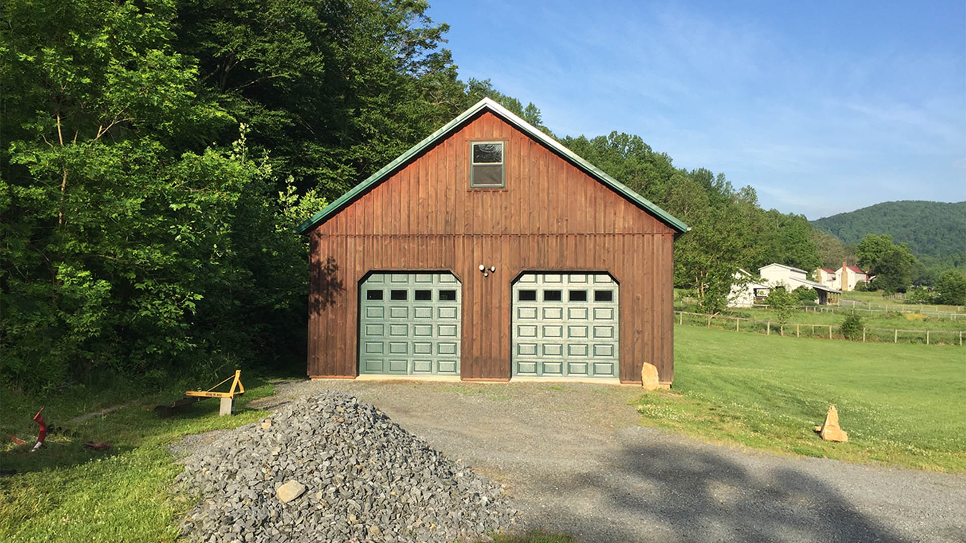Garage at 99 Bluff Mountain Road Madison VA